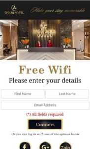 WiFi Marketing cho khách sạn, resort