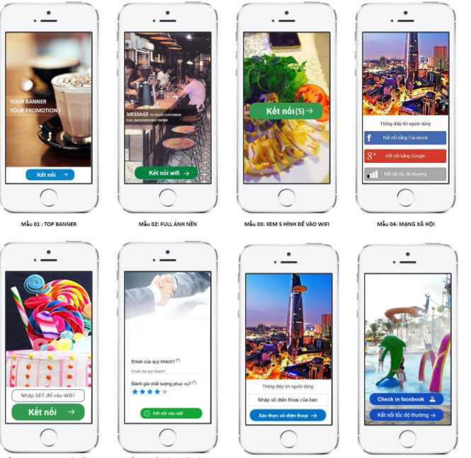 WiFi Marketing cho nhà hàng, cà phê, trà sữa